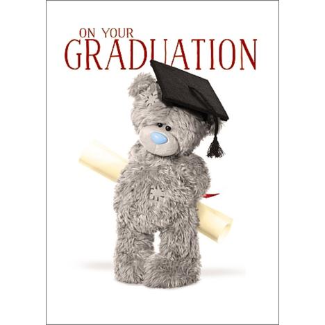 3D Holographic Graduation Me to You Bear Card £2.69